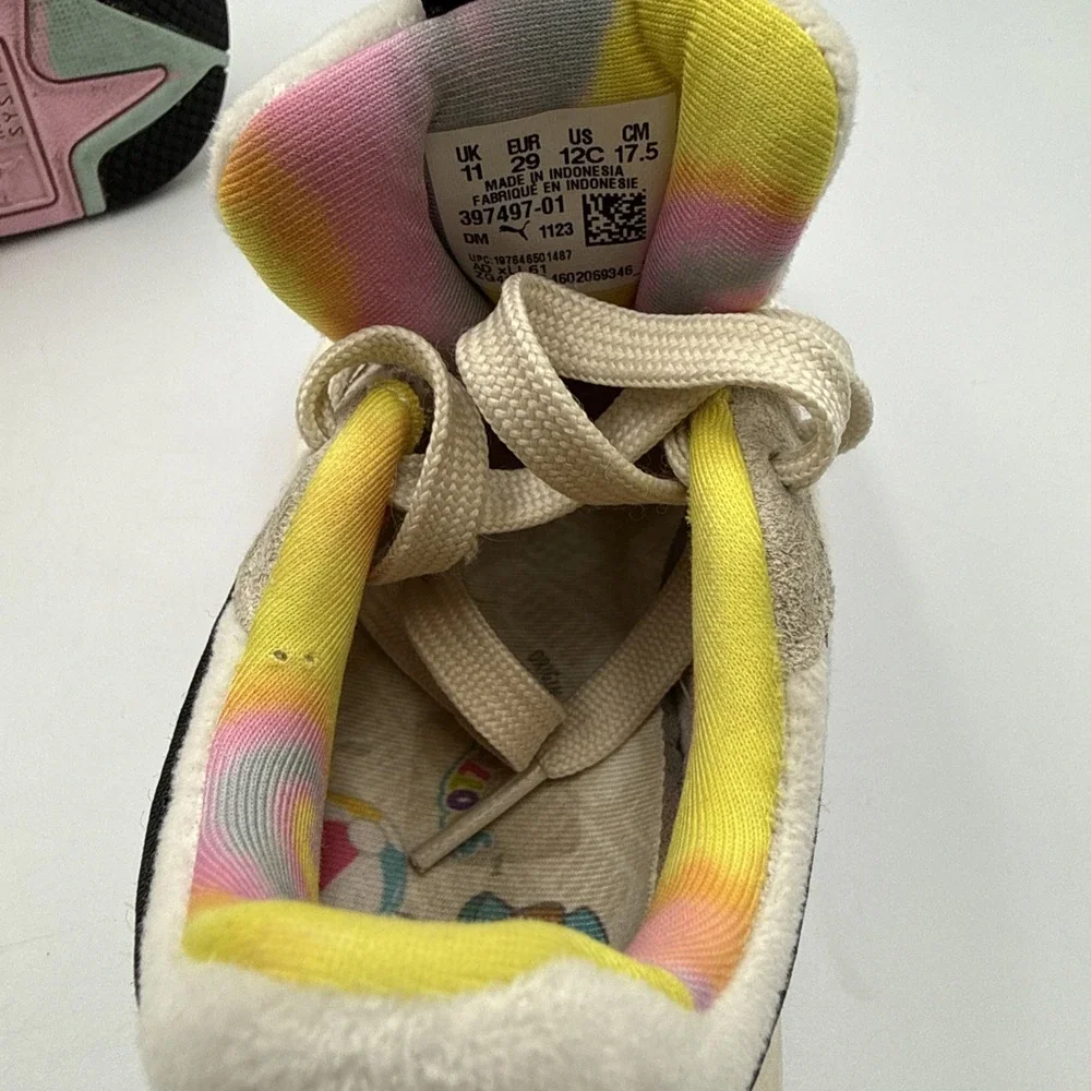 PUMA  X Squishmallows Rs X Cam Lace Up  Toddler Girls Off White Sneakers Casual